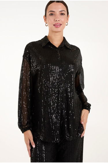 Sequin Shirt