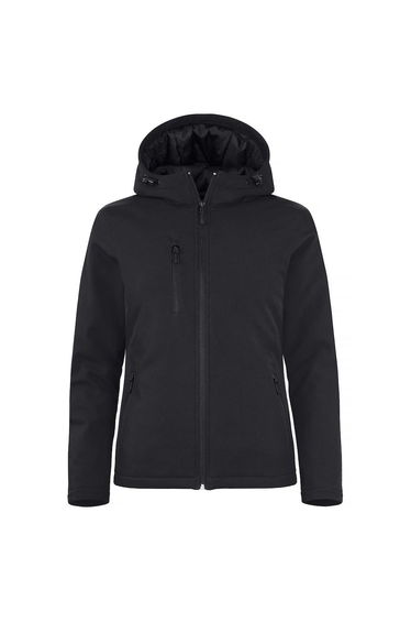 Clique Womens/Ladies Padded Soft Shell Jacket - Black