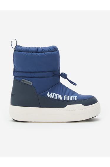 Moon Boot Kids JR Park Tube Mid WP Boots in Blue