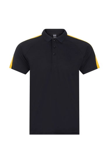 Finden & Hales Team Polo Shirt - Black/Gold