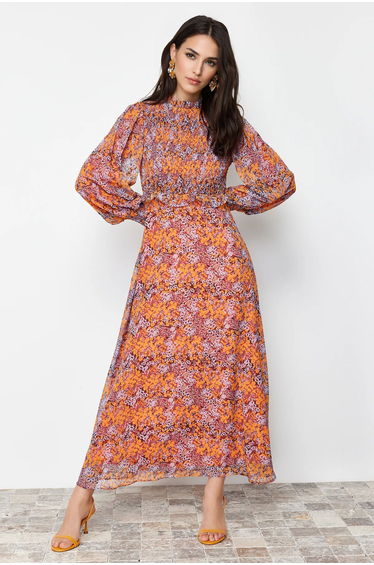 Lined Floral Woven dress