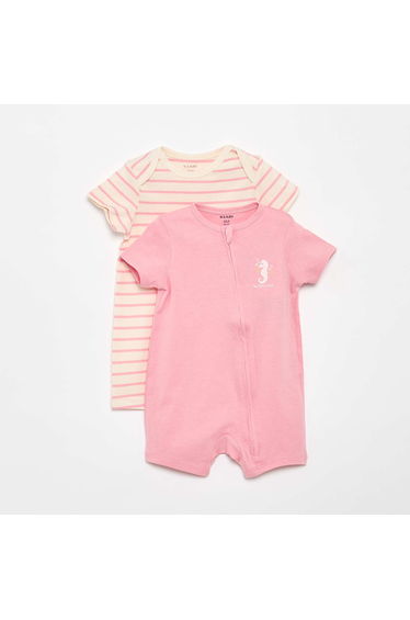 Cotton Sleepsuit PINK