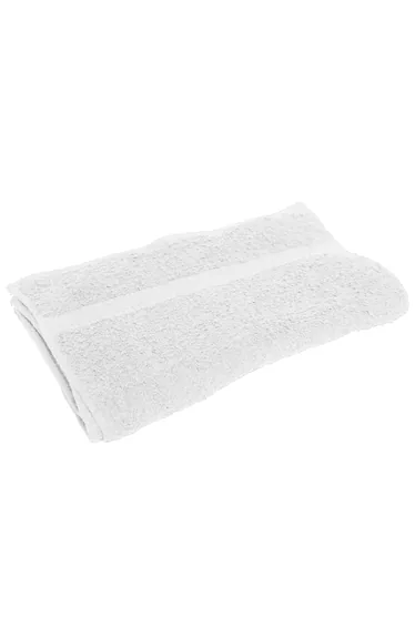 Towel City Classic Range 400 GSM - Sports / Gym Towel (30 X 110 CM) - White