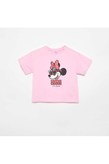 'Disney' Short-Sleeved T-Shirt PINK