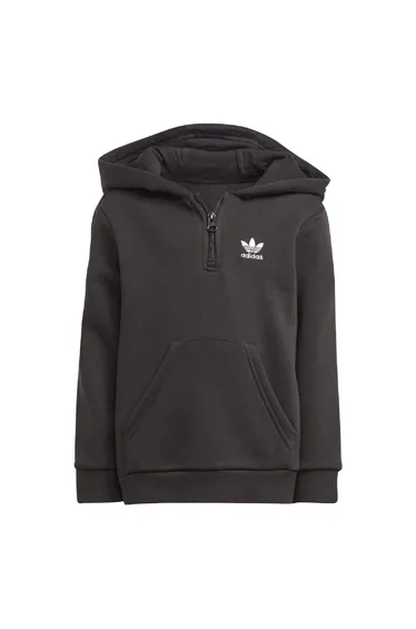 Boy's adidas Originals Infant Half-Zip Hoodie Cargo Pants Set in Black