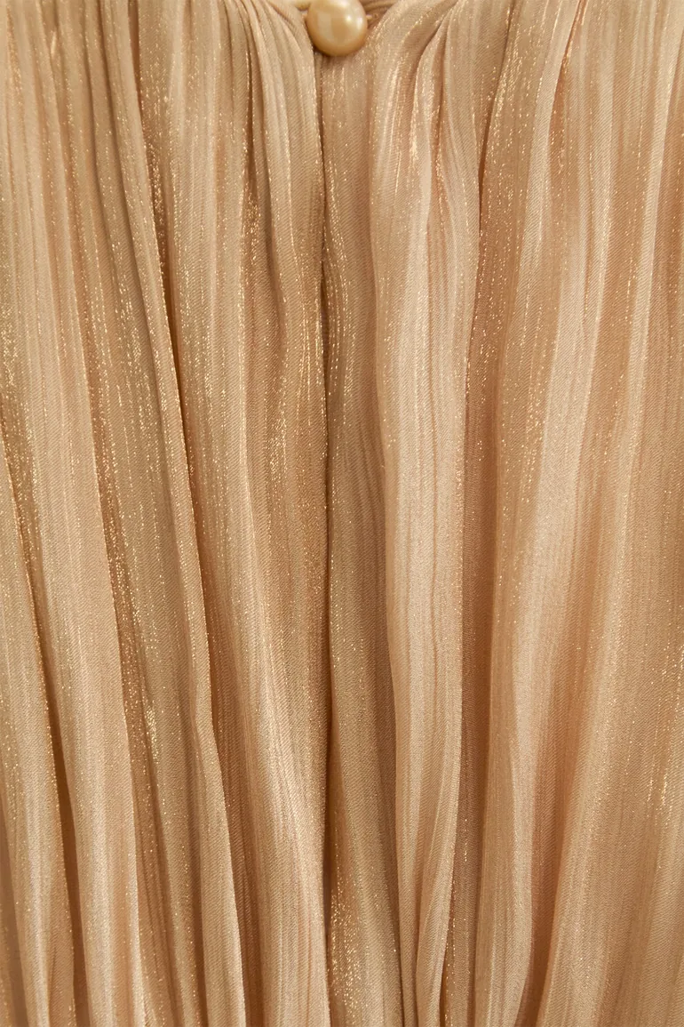 Dedicated To Glamour Khaki Corset Bodice Ruffled Mini Dress - 8