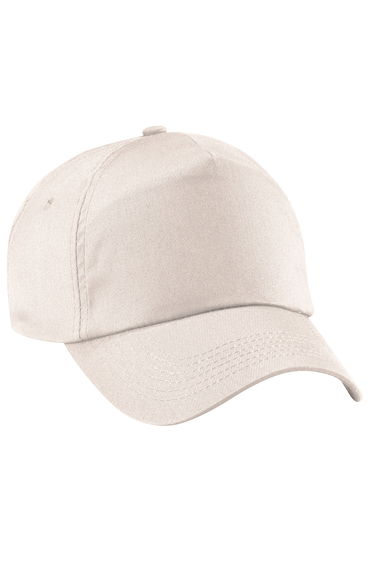 Beechfield Unisex Plain Original 5 Panel Baseball Cap (Pack of 2) - Sand