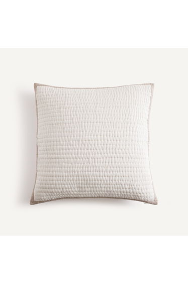 Celestino Quilted Cotton Cushion Cover