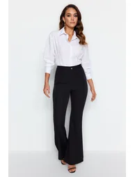 Pants - Black - Bootcut - 1