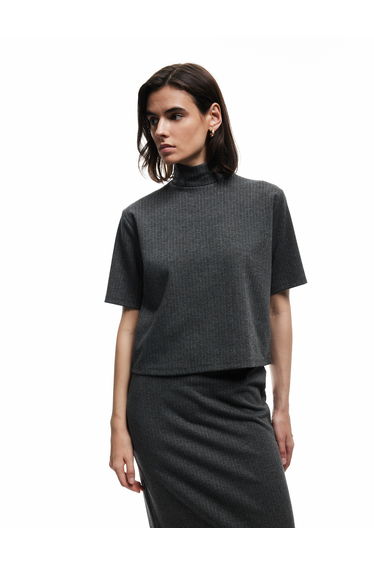High Neck T-Shirt
