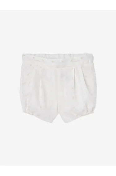 Paz Rodriguez Baby Boys Cotton Short Set in Ivory