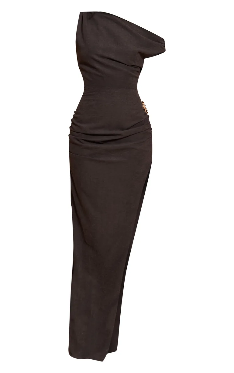 tall bodycon maxi dress LTS Tall Maternity Brown Bodycon Cami Maxi Dress