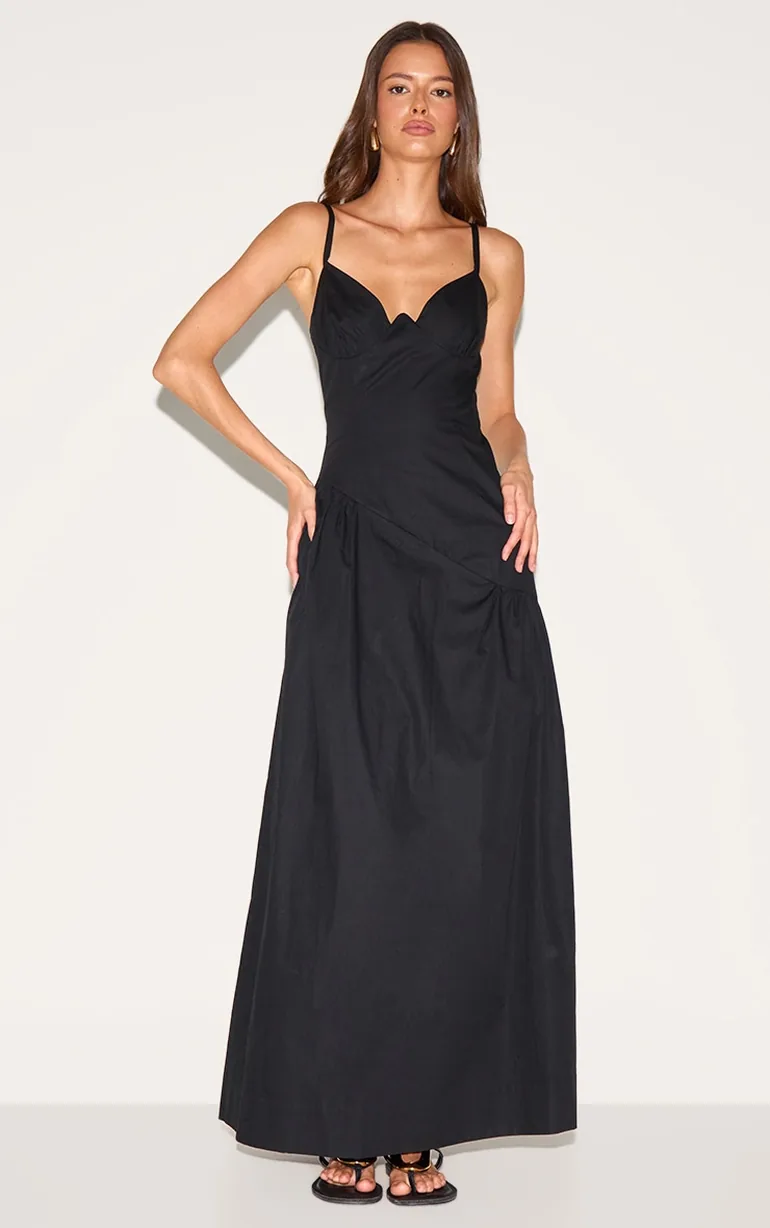 black apron dress Apron Dress main image 0