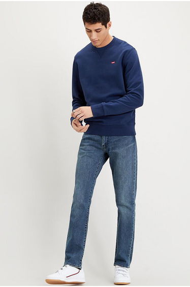 Chesthit Logo Sweatshirt with Crew Neck