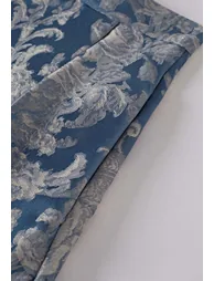 Vintage Damask Jacquard A-Line Maxi Skirt for Concerts & Theater Nights - 5