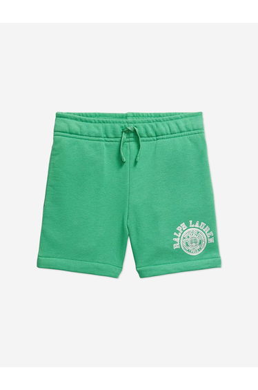 Ralph Lauren Boys Logo Shorts in Green