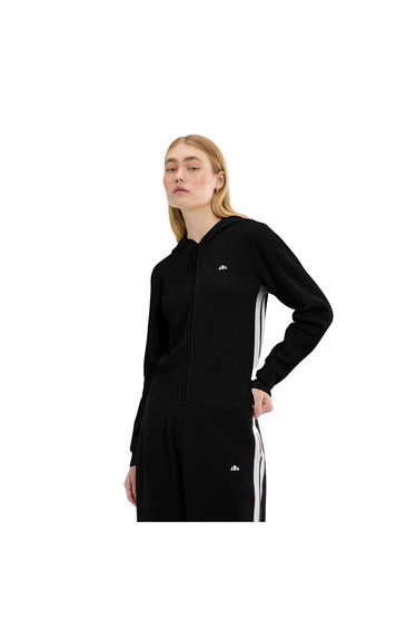 Ellesse Womens/Ladies Laneisa Knitted Full Zip Hoodie - Black