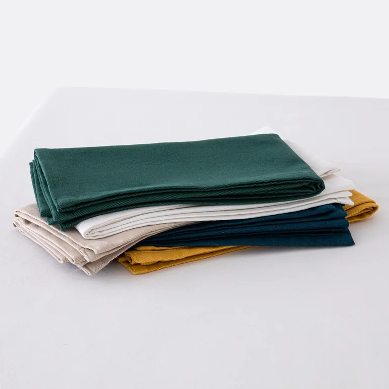 SCENARIO Stain Resistant Twill Cotton Tablecloth - 5