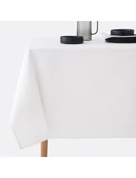 SCENARIO Stain Resistant Twill Cotton Tablecloth - 2