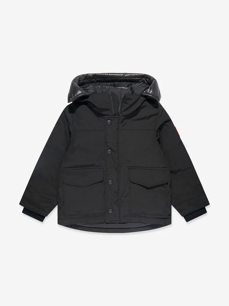 Kids Lynx Parka in Black