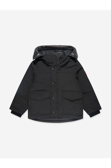 Kids Lynx Parka in Black