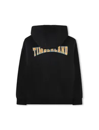 هودي ولادي بسحاب بطبعة شعار - أسود - 2