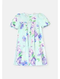Lucia Puff Sleeve Bow Front Dress - 5