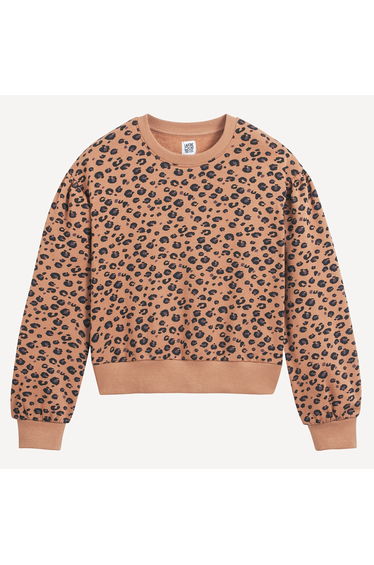 Animal Print Sweatshirt