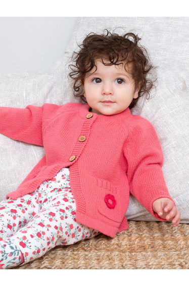 Flower posey cardi