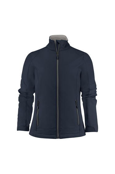 Printer Womens/Ladies Trial Soft Shell Jacket - Dark Navy
