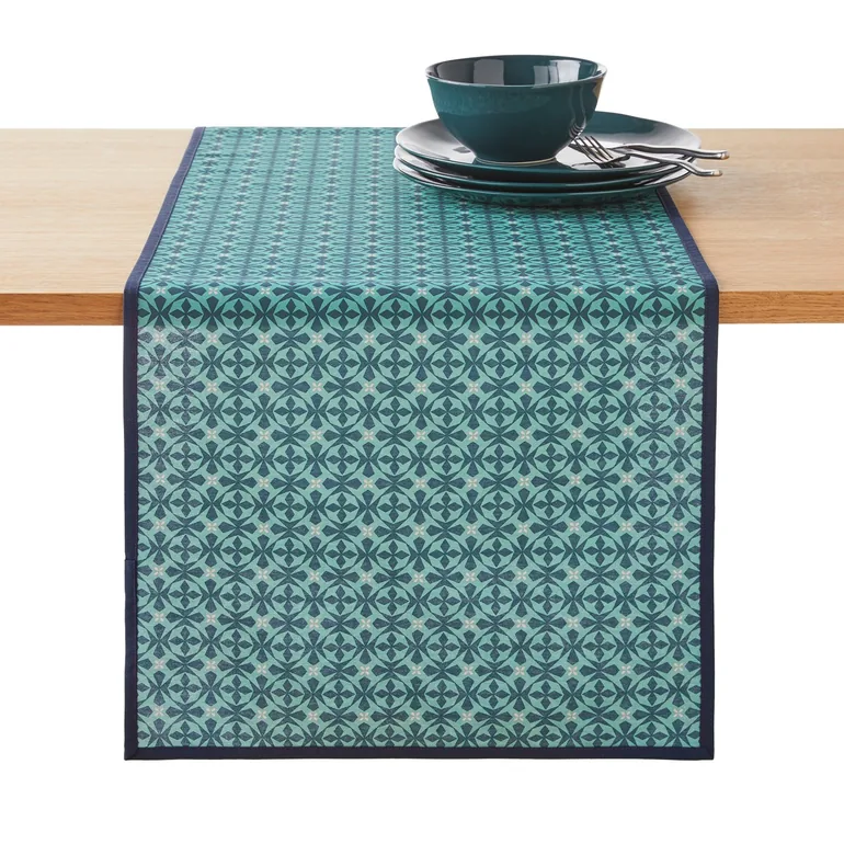 AZILA Printed Anti-stain Table Runner