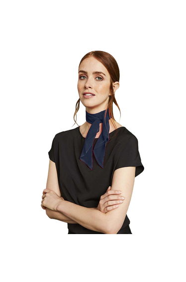 Premier Ladies/Womens Work Chiffon Formal Scarf - Navy