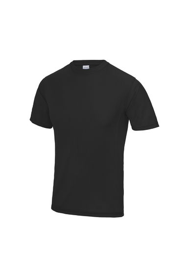 Just Cool Mens AWDis Supercool Performance T-Shirt - Jet Black