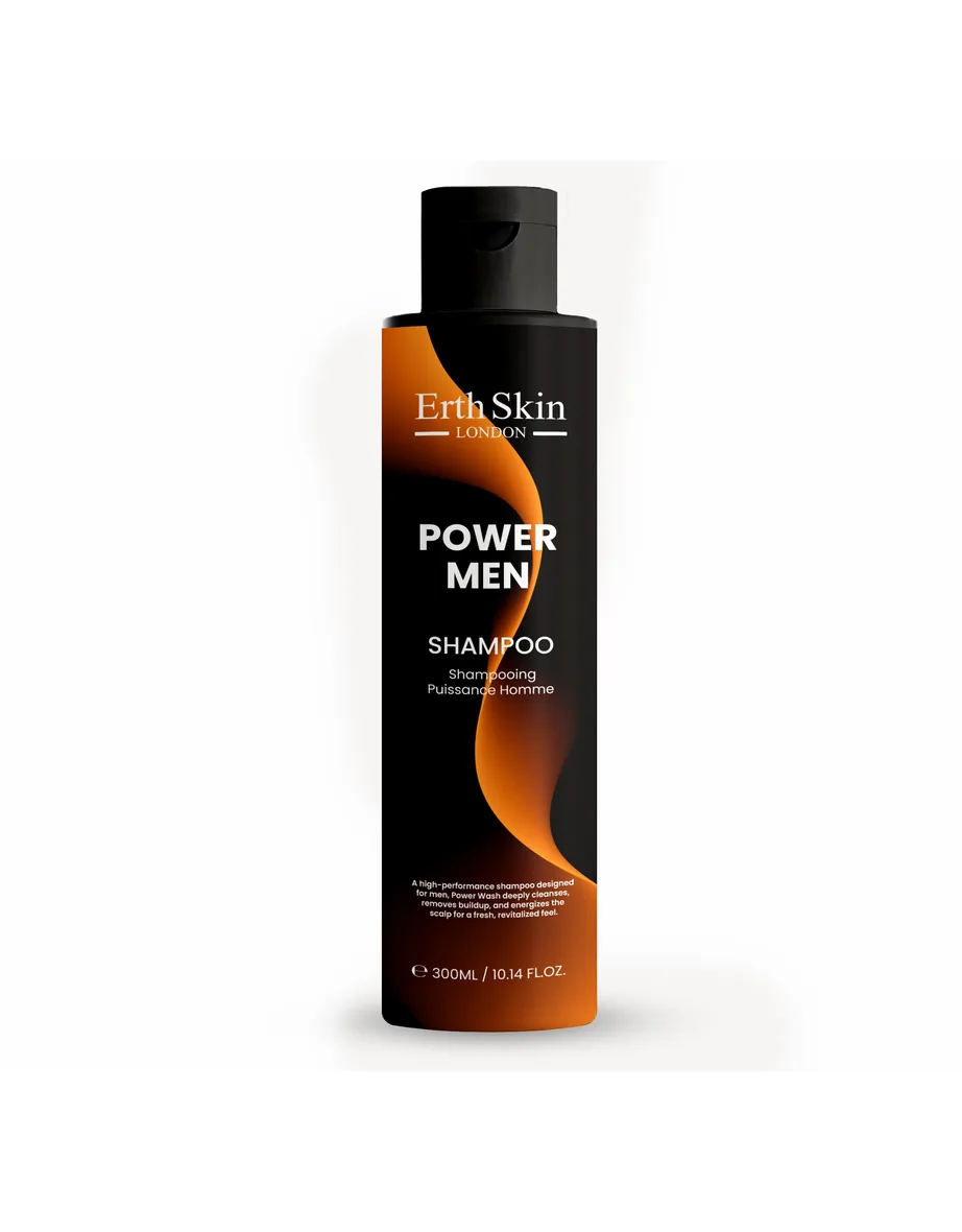 EarthSkin London Power Men Shampoo – Deep Cleansing & Hydration for Strong, Fresh Hair – 58% OFF!