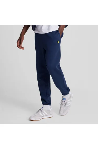 Men's Lyle And Scott Slim Sweat Pant in Blue