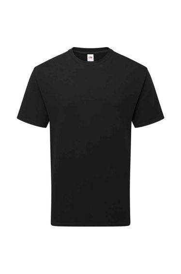Fruit of the Loom Adult Cotton T-Shirt - Black
