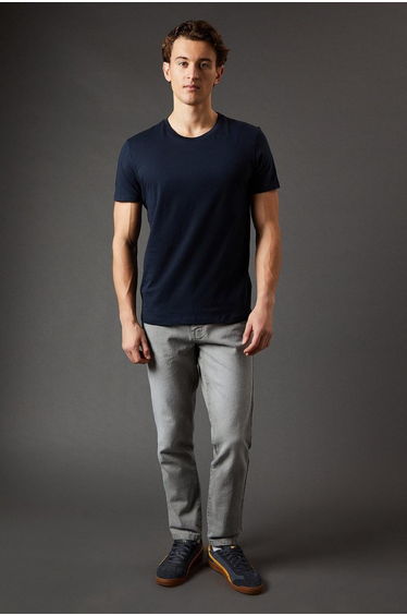 3 Pack Navy Crew Neck T-shirts