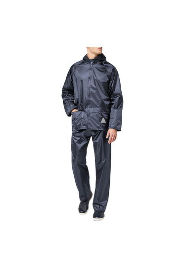 Result Mens Heavyweight Waterproof Rain Suit (Jacket & Trouser Suit) - Navy