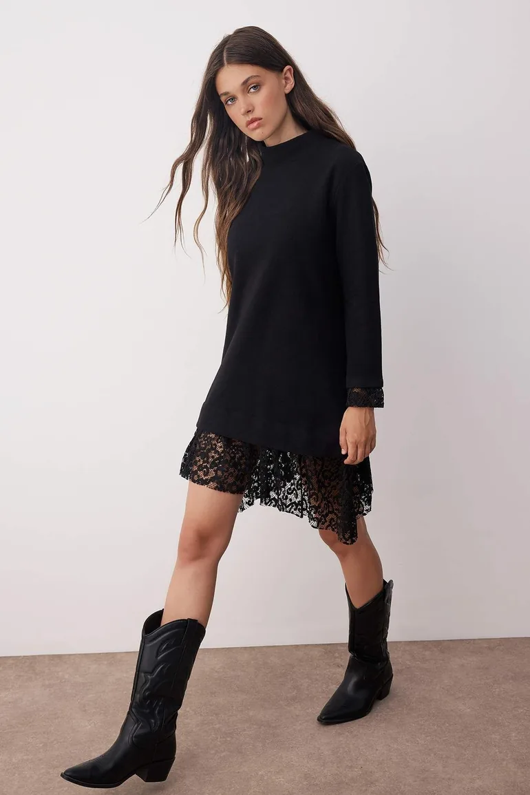 long sleeve garter dress Amazon.com: BYDIVA 2021 Long Sleeve Bodycon Garter Mini Dress with  Stockings Hot Slim Black S : Clothing, Shoes & Jewelry