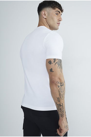 3PK White Muscle Fit T-Shirts product thumbnail 2