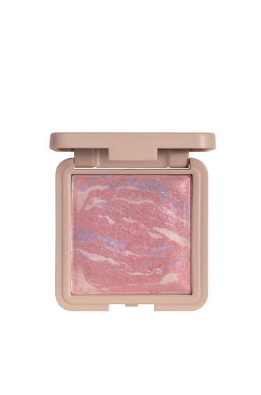 Note Marble Baked Blusher 03 Pink Aura