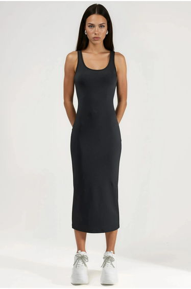 Bodycon Basic Midi Dress
