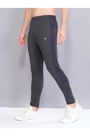Color Block Elasticated Waistband Track Pants