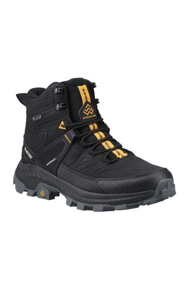 Hi-Tec Mens Rainier Hiking Boots - Black
