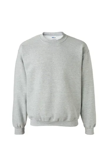 Gildan Childrens Unisex Heavy Blend Crewneck Sweatshirt (Pack Of 2) - Sport Grey