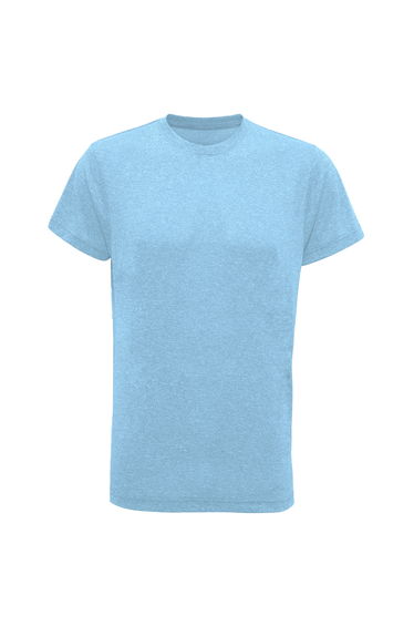 Tri Dri Mens Short Sleeve Lightweight Fitness T-Shirt - Turquoise Melange