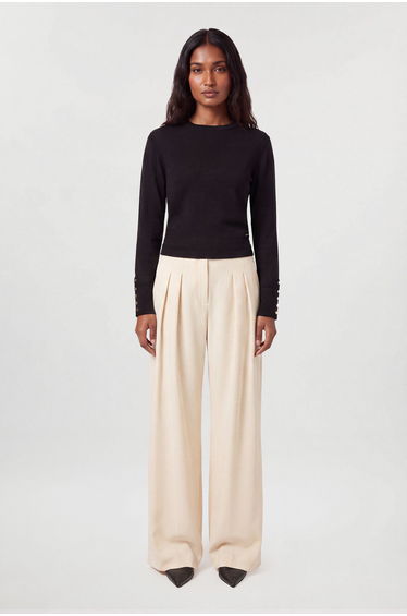 Forever Viscose Blend Knitted Long Sleeve Crew Neck Jumper