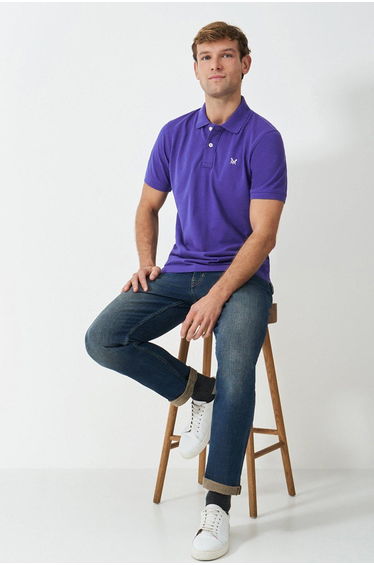 Classic Pique Polo Marine Blue