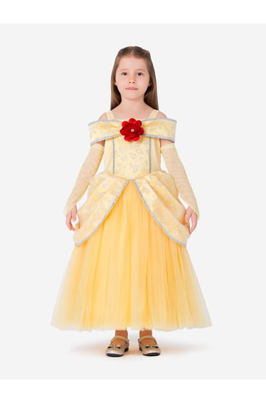 Girls Belle Princess Costume in Yellow