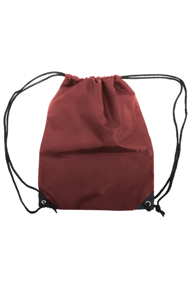 Shugon Stafford Plain Drawstring Tote Bag - 13 Litres (Pack of 2) - Burgundy